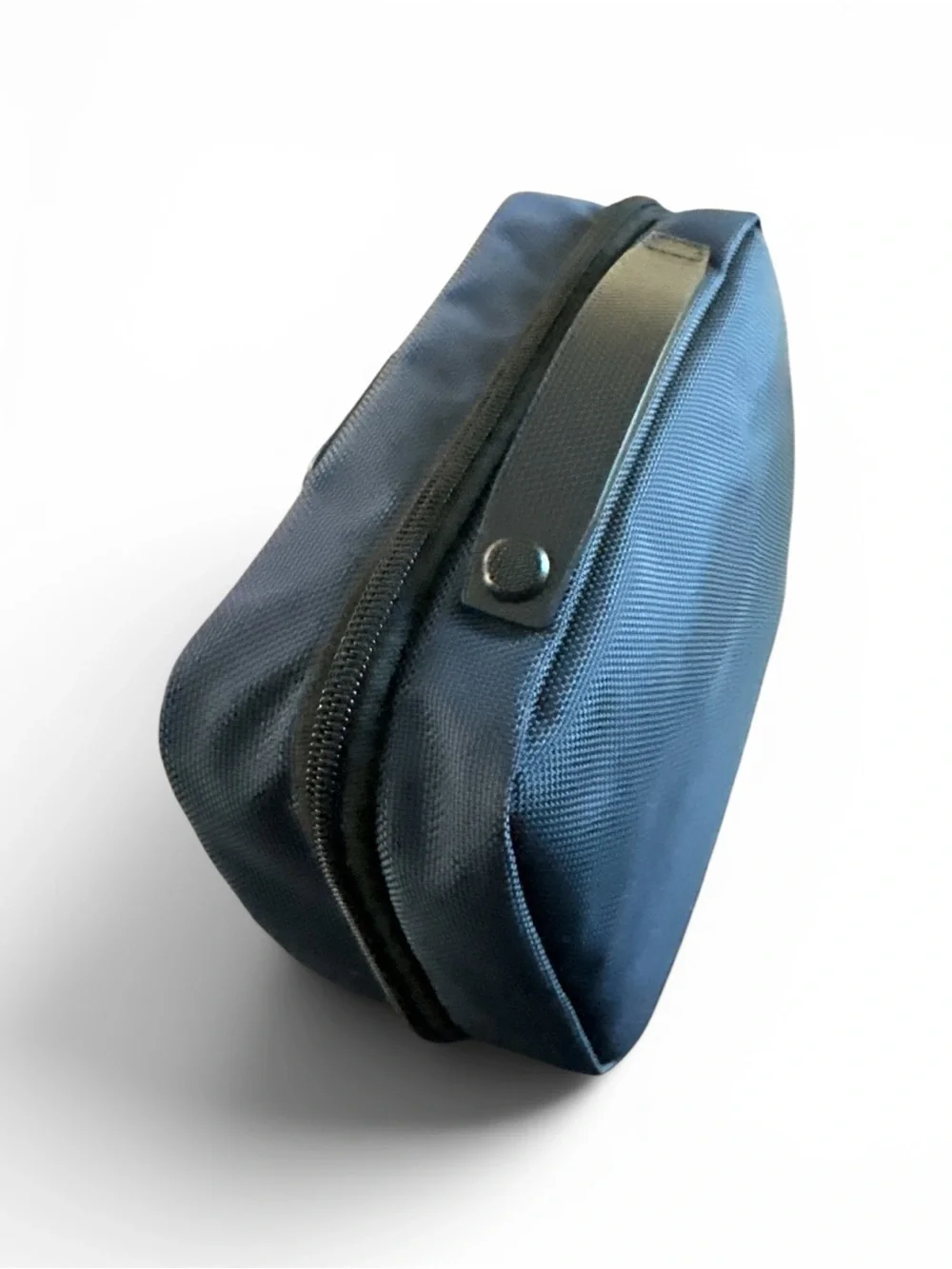 TUMI Alpha 3 Split Travel Kit Blue NWT Ballistic Nylon Toiletry Leather Handle